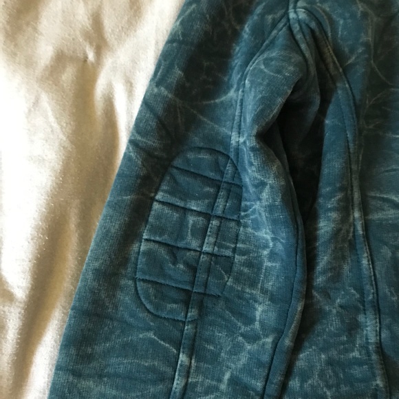 Hoodies Distressed Sweatshirt Motorcycle Jacket - Picture 8 of 9